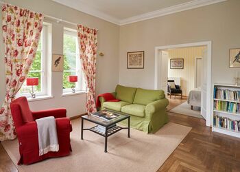 Living and dining area apartment Turmwohnung 1