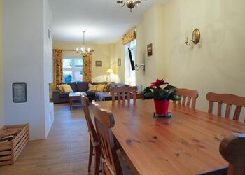 Wohnbereich Ferienwohnung Terrassenblick